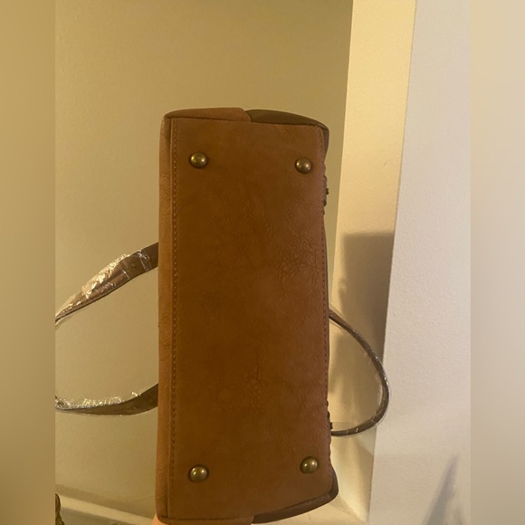 Justin Boots Women's Leopard Print Purse Concealed Carry. NWT. Inside Pockets - Picture 9 of 9